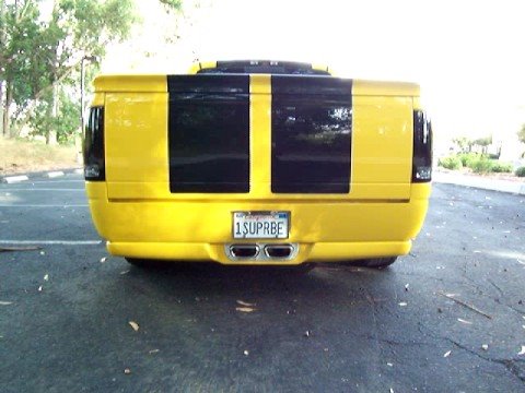 My 2004 Rumble Bee turned Super Bee Truck has an AT3030 muffler 