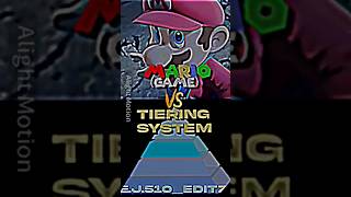 Mario Game Vs Tiering System Murder Plot