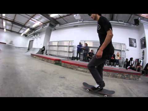 Nyjah Huston at Transworld Park 2012