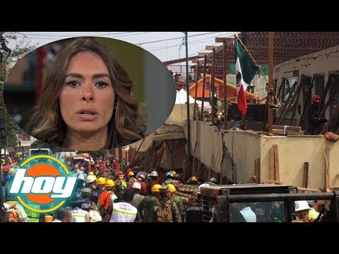 Muere hijo de un miembro del programa 'Hoy' en colegio derrumbado en terremoto