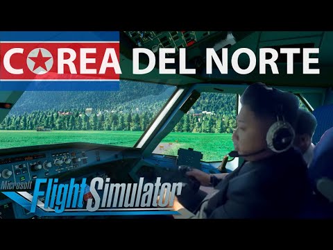 Microsoft FLIGHT SIMULATOR 2020 ✈️| Viajamos de Corea del Norte a Corea del Sur