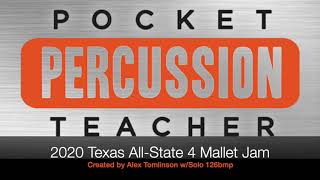 2020 Texas All State 4 Mallet Jam Track with Solo 126bmp