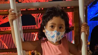 Fun Time At The Playground With Mom And Dad