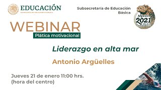 Plática motivacional "Liderazgo en alta mar"