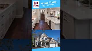 Custom Home w/ Large Kitchen, Sunroom & Master Bath (1-minute House Tour) - #shorts