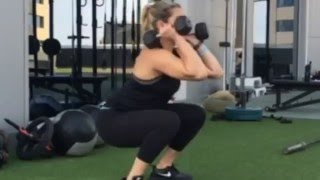 Dumbbell Front Squat