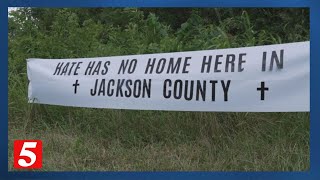 Far-Right Tennessee Pastor Demands Removal Of Hate Has No Home Signs
