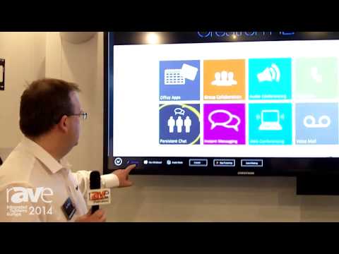 ISE 2014: Crestron Talks About Its RL Video Collaboration System for Microsoft Lync