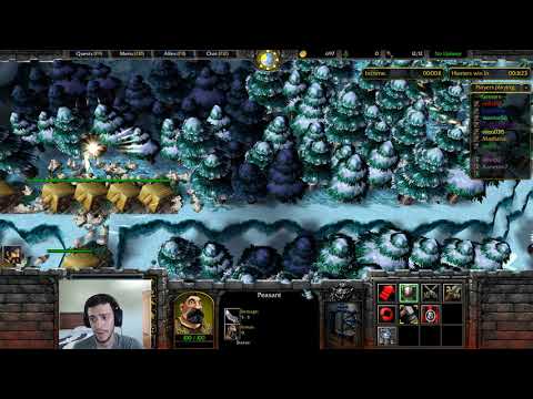 Warcraft 3: Farmer vs Hunter - Master at Hiding!