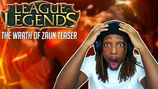 You Cant Run Warwick The Wrath Of Zaun Champion Teaser League Of Legends Reaction