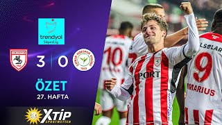 Merkur-Sports | Y. Samsunspor (3-0) Ç. Rizespor - Highlights/Özet | Trendyol Süp