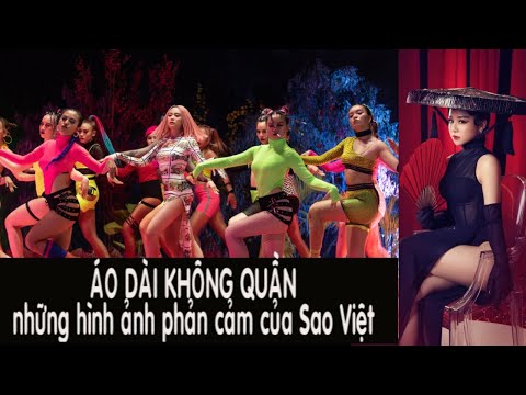 Áo dài không quần và những hình ảnh phản cảm của Sao Việt