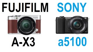 Fujifilm X-A3 Vs Sony Α5100 Ilce-5100