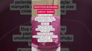 Banyoda Duş Alırken Bunlara Dikkat Et