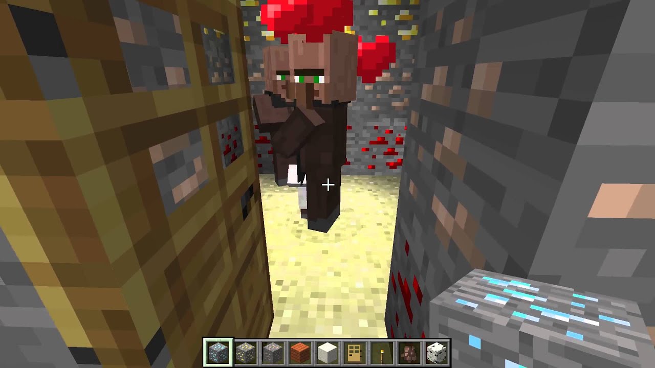 Как в minecraft сделать жителей 153