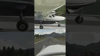 Cessna Caravan Landing At Saint Barthélemy In Msfs2020. #Shorts
