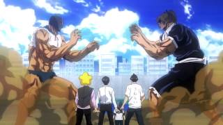 Epic Anime Fight Scene: Tetsuo vs.Stella & Tetsuro