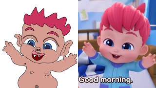 Good Morning Bebefinn Wake Up Bora Funny Drawing Meme Bebefinn Nursery Rhymes