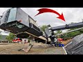 Extremely Dangerous Crane Fails - Crazy Heavy Equipment Skill - Serious Crane Accident At Seaport