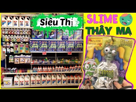 Siêu Thị Bán Nguyên Liệu Làm Slime Slime Và Đồ Chơi Kinh Dị