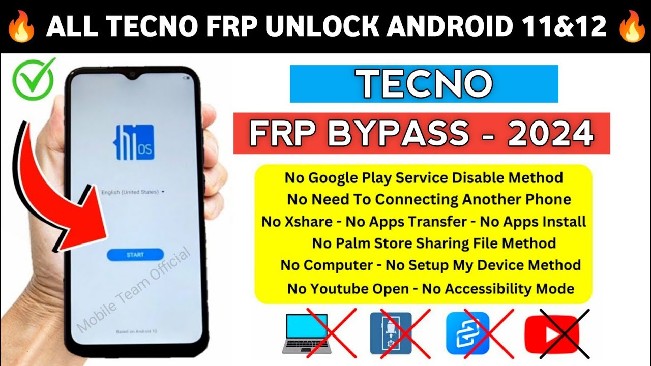 2024 All Tecno Phone Android 11/12 Frp Bypass – Tecno 2024 All Tecno Phone Android 11/12 Frp Bypass – Tecno