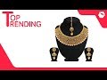 18kt Gold Plated Traditional Choker Necklace Set | Best Selling Jewellery