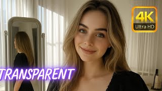 4K See Everything Try-On Haul Transparent Dress & Lingerie Reveal Fashion Clothes
