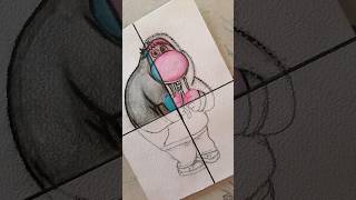 One Drawing 4 Different Styles Embarrment As Sadness Inside Out Sabrinaart