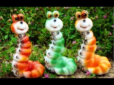 Своими руками фигурки на даче