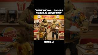 Shrek Buchón Lleva A La Familia Al Burger King