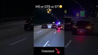 Audi S7 Vs Bmw M5 Vs Nissan Gtr