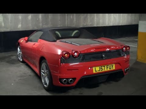 I spotted this Ferrari F430 Spider in the beautiful Rosso Corsa Crema colour