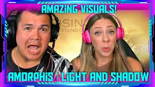 Americans React To Amorphis - Light And Shadow Lyric Video The Wolf Hunterz Jon And Dolly