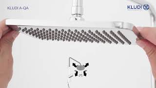Душевая Стойка Kludi A-Qa Dual Shower System 4909505-00