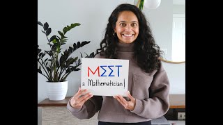 Meet a Mathematician! - Dr. Priyam Patel