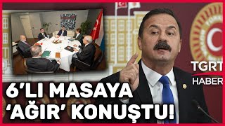 İyi̇ Partili Yavuz Ağıralioğlu 6Lı Masayı Sert Sözlerle Eleştirdi Millete İhbar Ediyorum-Tgrt Haber