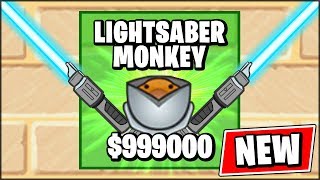 *NEW* Bloons TD Battles LIGHTSABER MONKEY // Bloons TD Battles Mod (Special Edition)