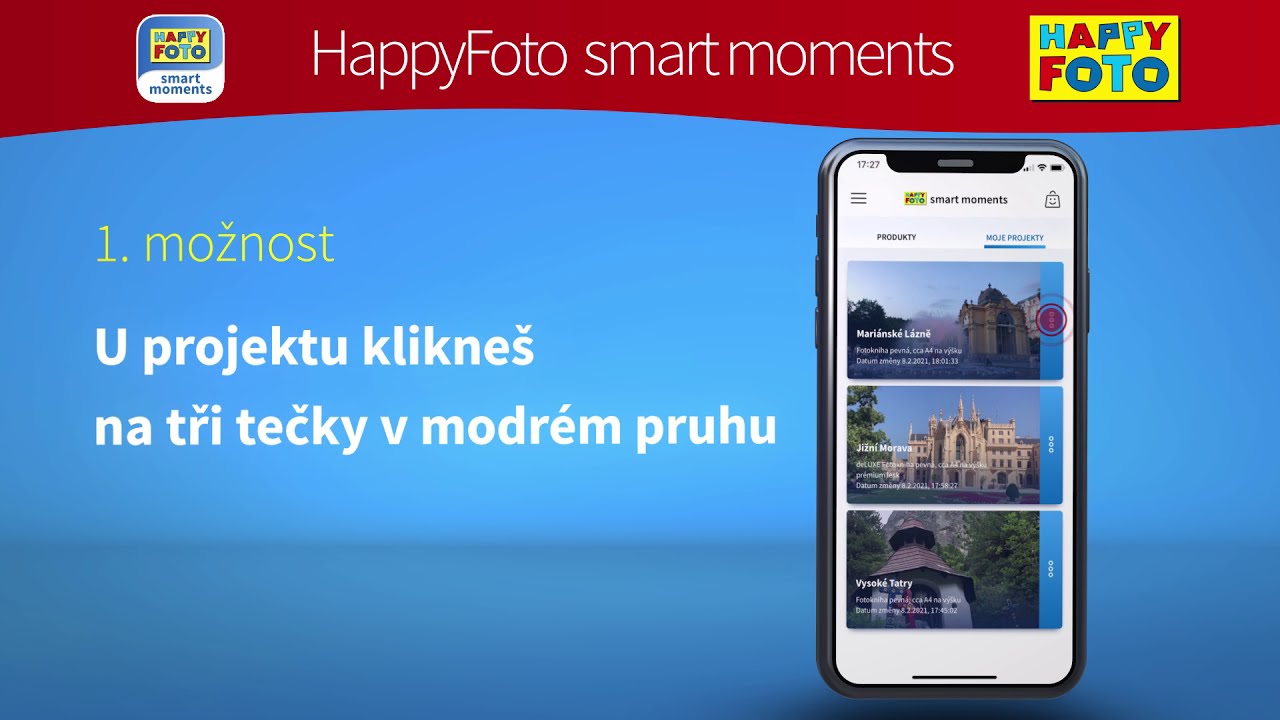 HappyFoto smart moments ▶ KONVERTOVÁNÍ FOTOKNIH