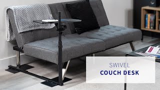 Desk-St01C 20 X 15 Swivel Couch Desk By Vivo