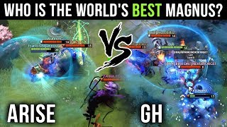 The Two Best Magnus Players on Earth - Arise vs GH - EPIC Magnus Battle - Dota 2