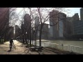 Chicago Downtown View from Pic Milton Olive Park. Nov 05,2011.