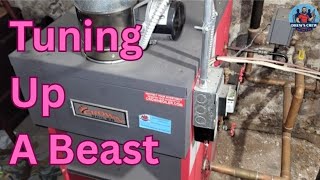 Tuning Up A Beast 138K Btu Crown Steam Boiler Edition Boilers