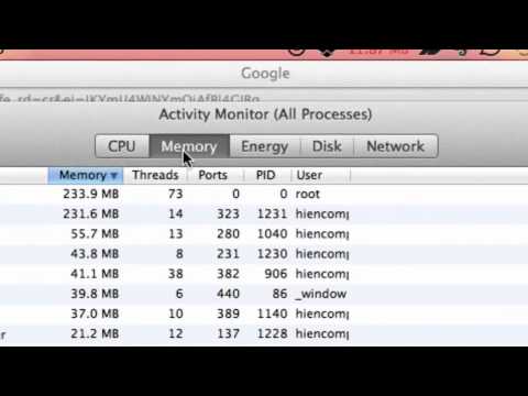 Làm thế nào để thoát ứng dụng bị treo trên Mac OS X - how to escape app on Mac