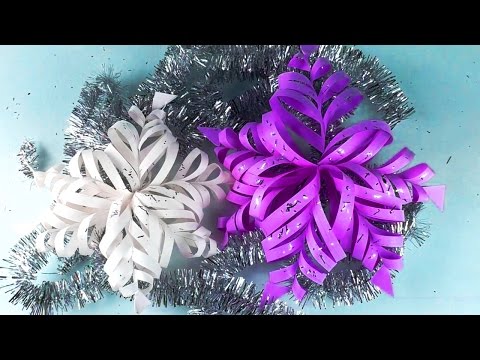Объемные снежинки из бумаги 2018 своими руками, схемы, инструкции Объемные снежинки из бумаги 2018 своими руками, схемы, инструкции