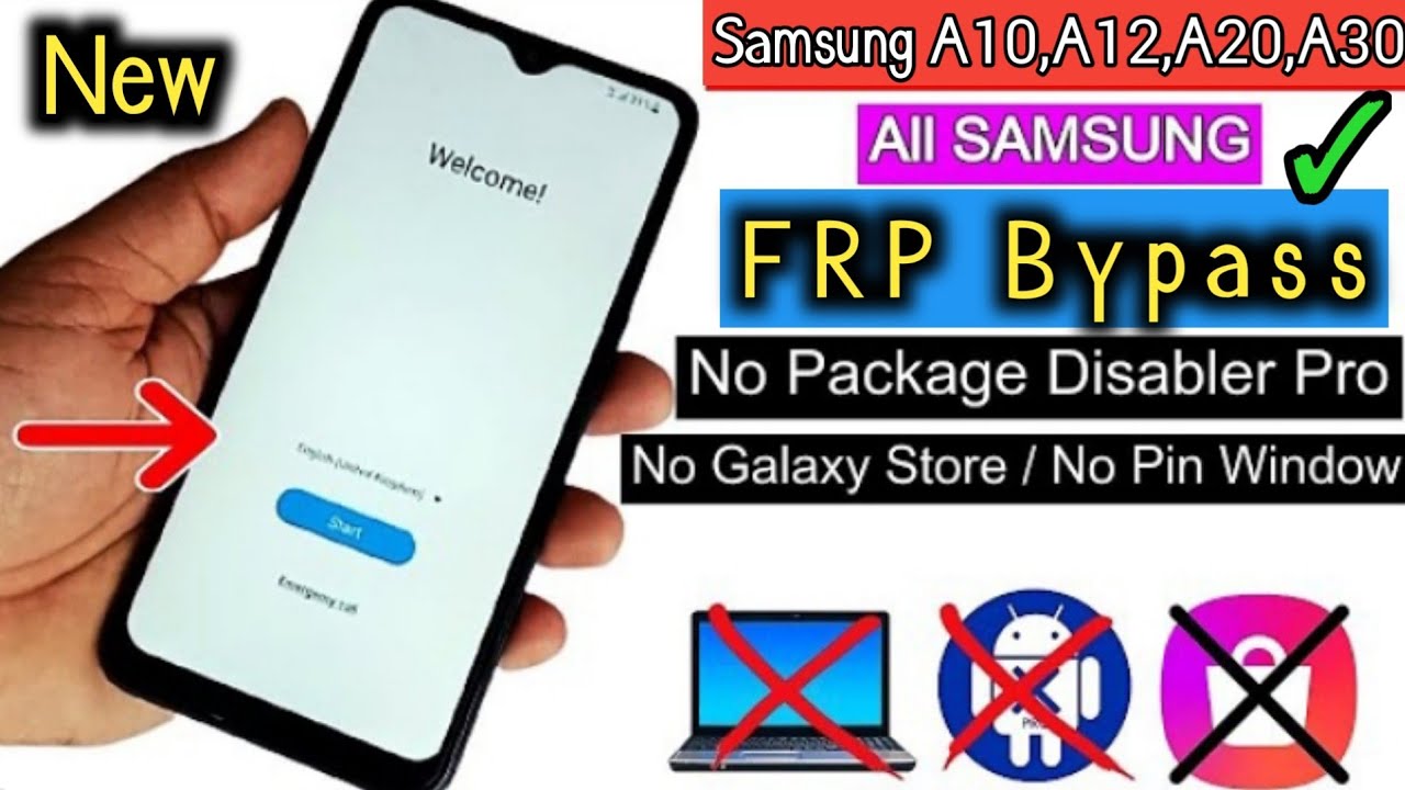 Samsung A10,A10s,A11,A12,A13,A20,A30, FRP Bypass Android Samsung A10,A10s,A11,A12,A13,A20,A30, FRP Bypass Android