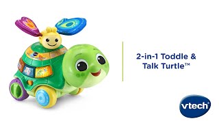 2-In-1 Toddle & Talk Turtle Demo Video Vtech