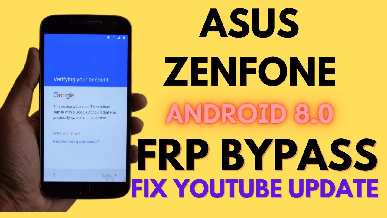Asus Zenfone Max M1 Android 8.0 FRP Bypass – Fix YouTube Asus Zenfone Max M1 Android 8.0 FRP Bypass – Fix YouTube