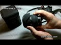 sigma 10-20mm f 4-5.6 Ex Dc HSM lens ve kameraya iliştirme / lens and attaching to camera