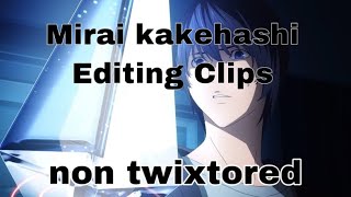 Mirai Kakehashi Editing Clips Read The Description