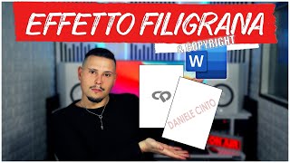 Come Inserire Filigrana & Copyright Nei Vostri Documenti Digitali Con Microsoft Word